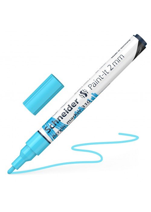 Žymeklis akrilinis Paint-lt 310 2mm pastel.mėlynas