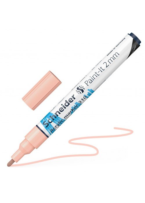 Žymeklis akrilinis Paint-lt 310 2mm abrikoso sp.