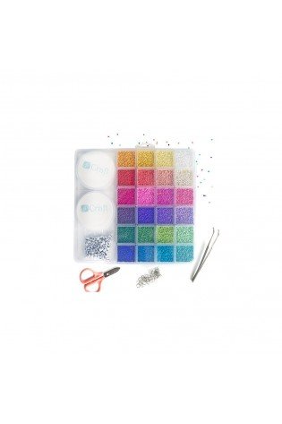 Karoliukų vėrimo rinkinys 24sp