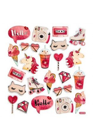 Lipdukai RAUSVI ELEMENTAI 24vnt