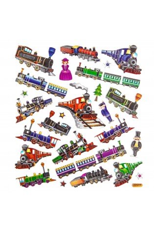 Lipdukai LOKOMOTYVAI 26vnt