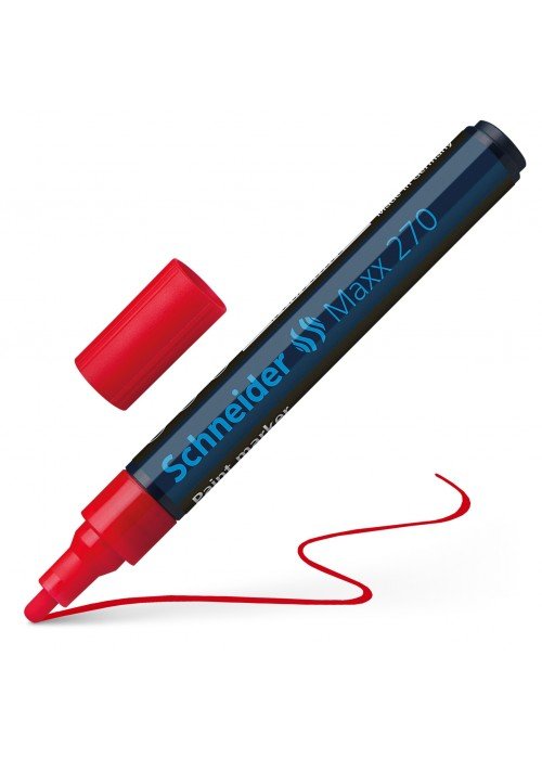 Žymeklis Paint Maxx 270 1-3mm raudonas