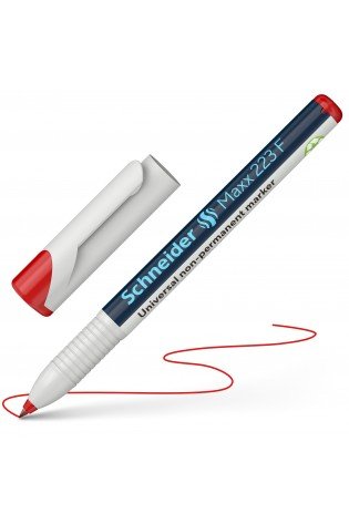Žymeklis univesalus (nepermanentinis) Maxx 223 F 0.7mm raudonas