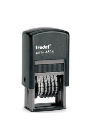 Numeratorius 4836 6sk. 3,8mm