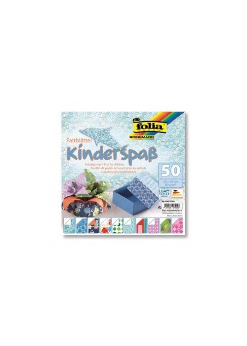 Origami 20x20/ 50l Folia Fun for children