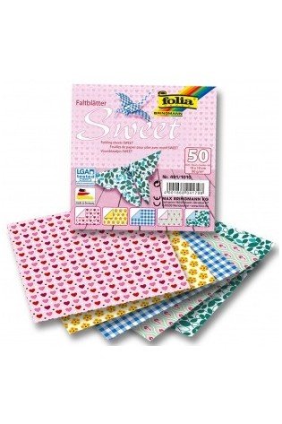 Origami 10x10/ 50l Folia Sweet