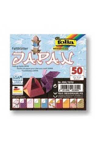 Origami 10x10/ 50l Folia Japan