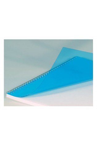 Įrišimo viršelis A4 Matt 200mic mėlyn.,1 lapas