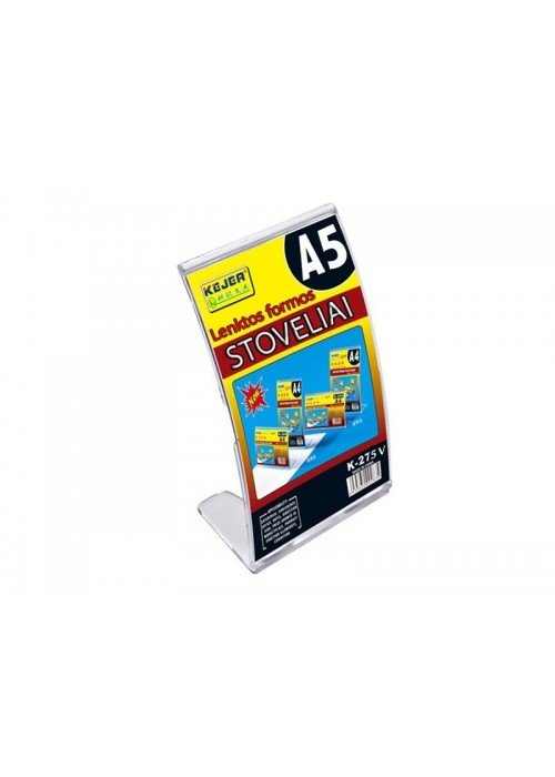 Stovelis L-formos K-275V A5 lenktas