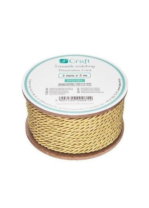 Virvutė 5m auksinė