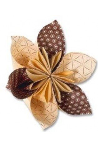 Origami 15x15/ 50l Folia 5 rudi motyvai