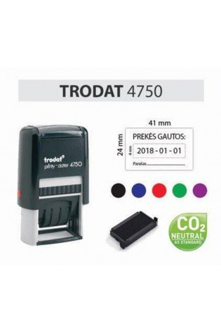 Antspaudas su data T4750