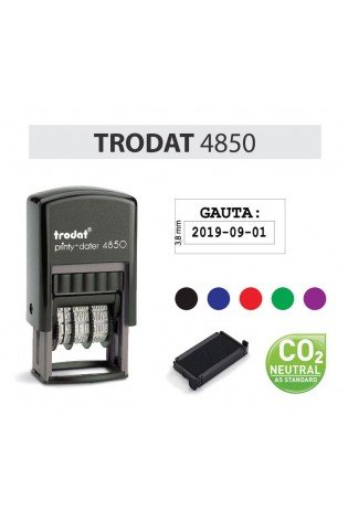 Antspaudas GAUTA su data T4850