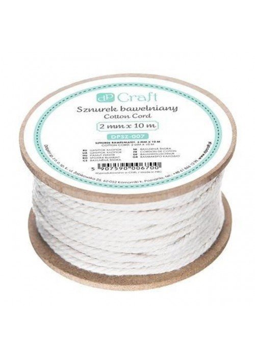 Makrame virvutė 2mm, 10m