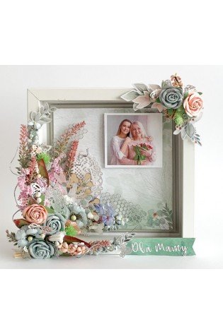 Virvutė popierinė su vielute 25m sidabrinė