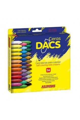 Vaškinės kreidutės ALPINO Dacs 36sp 11mm