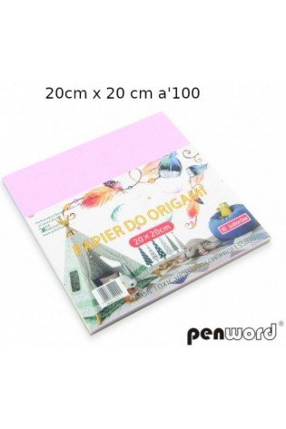 Origami 20x20/ 100l Penword įv.spalvų