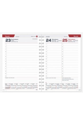 Darbo knyga SPIREX A5 liberty