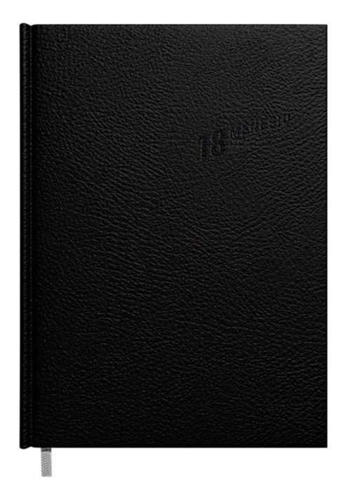 Darbo knyga A5 18 mėnesių juoda