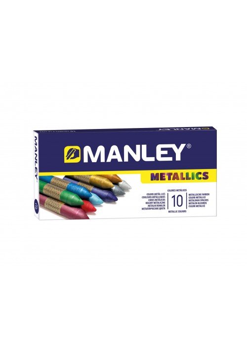 Kreidutės MANLEY metallics 10sp