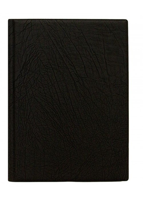 Darbo knyga A5 PVC SPIREX juoda