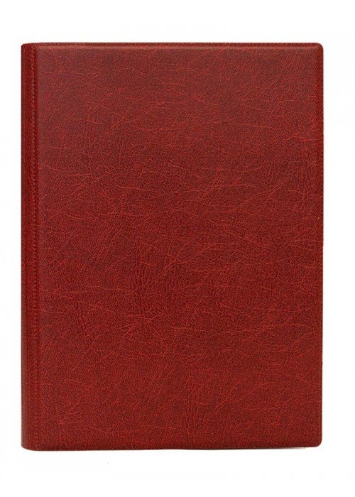 Darbo knyga A5 PVC SPIREX bordo