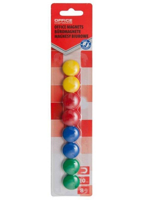 Magnetukai 20mm x 8vnt.