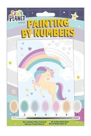 Tapyba pagal skaičius A5 VIENARAGIS