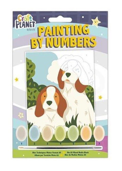 Tapyba pagal skaičius A5 ŠUNYS