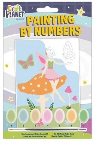 Tapyba pagal skaičius A5 MERGAITĖ