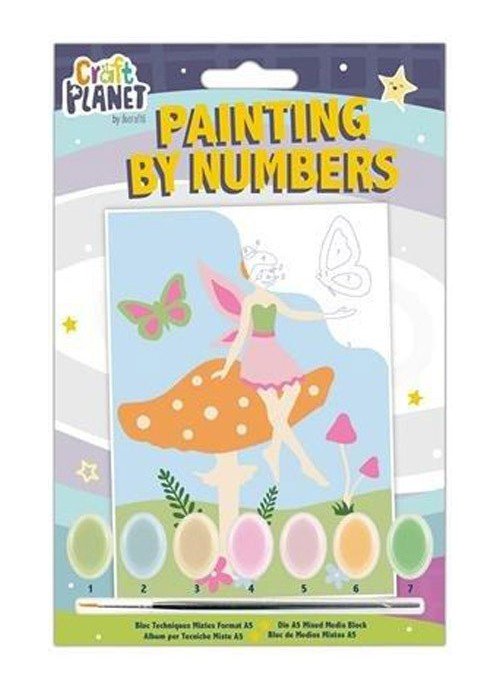 Tapyba pagal skaičius A5 MERGAITĖ