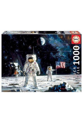 Dėlionė (puzzle) 1000 PIRMAS ŽMOGUS KOSMOSE 12-99 metų