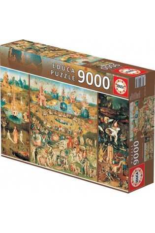 Dėlionė (puzzle) 9000 THE GARDEN OF EARTHLY DELIGHTS 12-99metų