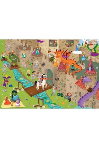 Dėlionė (puzzle) 50 CASTLE "DETECTIVES" 6-8 metų