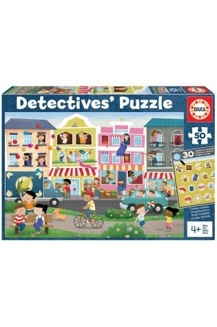 Dėlionė (puzzle) 50 CITY "DETECTIVES" 6-8metų