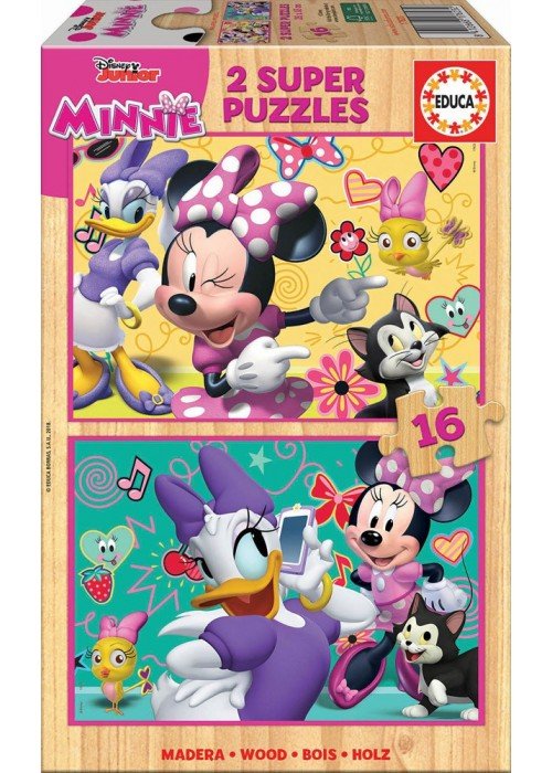 2 dėlionėS (puzzle) 2X16 MINNIE ir MICKEY