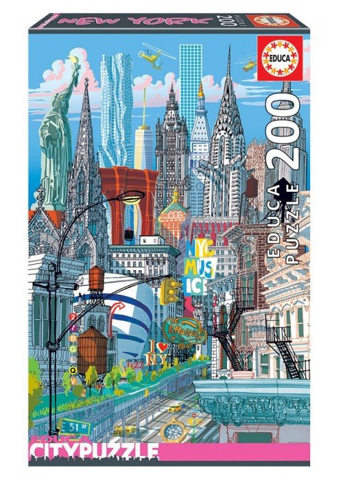 Dėlionė (puzzle) 200 NIUJORKAS 6-8metų