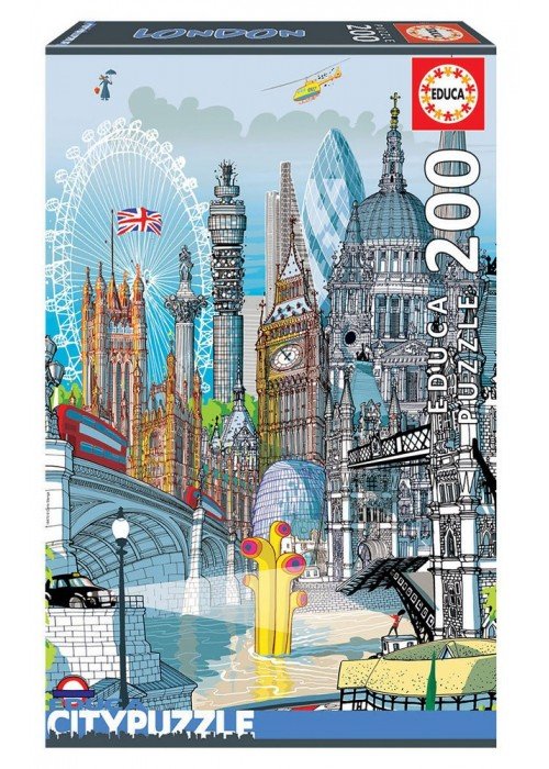 Dėlionė (puzzle) 200 LONDONAS 6-8metų