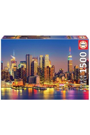 Dėlionė (puzzle)1500 MANHETENO NAKTIS 12-99 metų