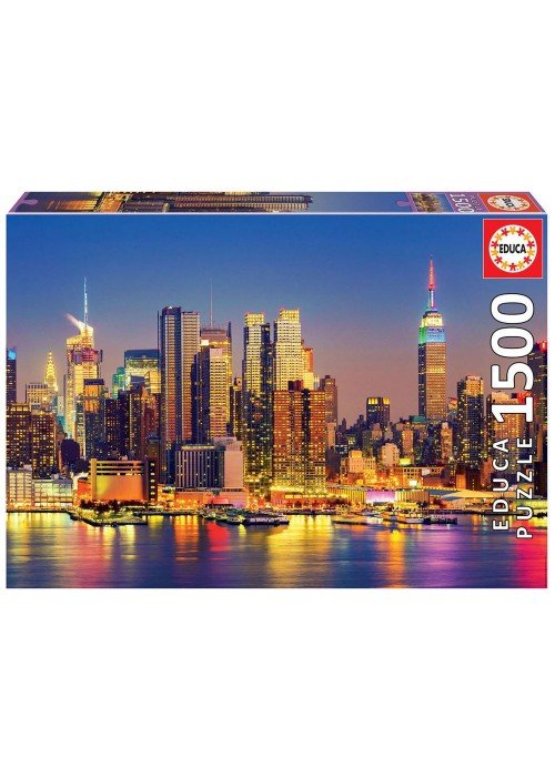 Dėlionė (puzzle)1500 MANHETENO NAKTIS 12-99 metų