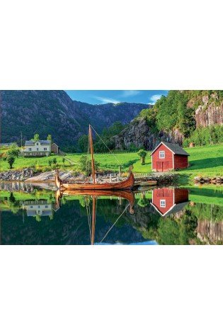 Dėlionė (puzzle) 1500 VIKINGŲ LAIVAS 12-99metų