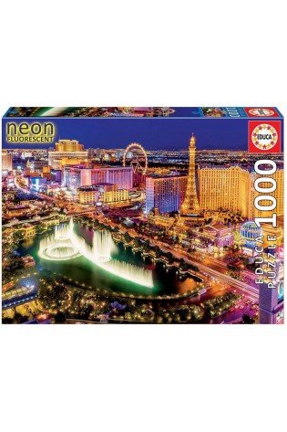 Dėlionė (puzzle) 1000 NEON LAS VEGAS 12-99 metų