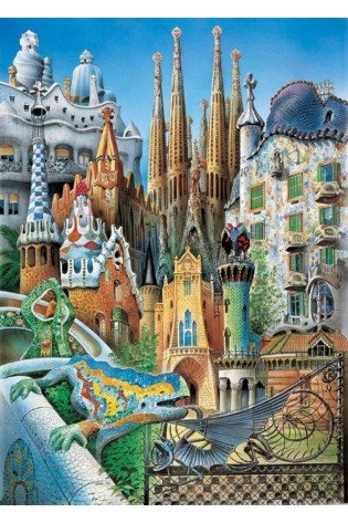 Dėlionė (puzzle) 1000 MINIATURE 12-99 metų