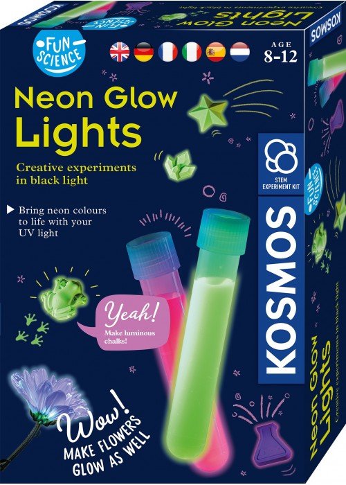 Lavinamasis rinkinys NEON GLOW LIGHTS 8-12