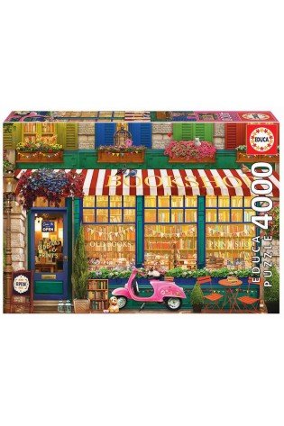 Dėlionė (puzzle) 4000 VINTAŽINIS KNYGYNAS 12-99metų