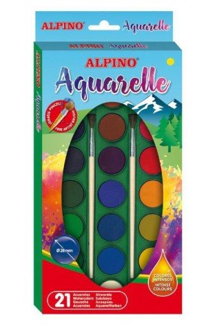 Akvarelė ALPINO 21 sp