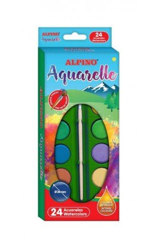 Akvarelė ALPINO 24sp