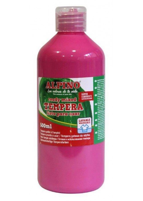 Guašas (tempera) ALPINO 500ml avietinis