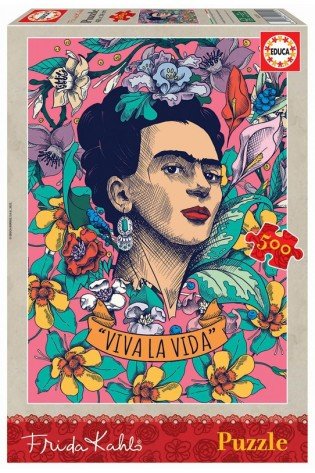Dėlionė (puzzle) 500 FRIDA KAHLO VIVA 10-99 metų