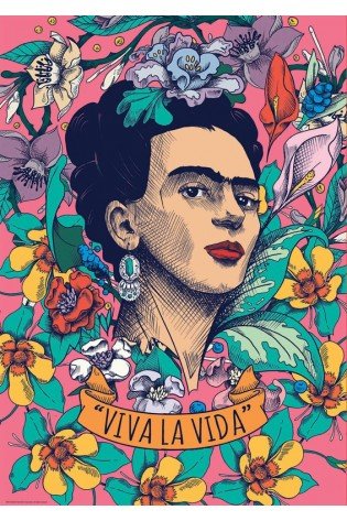 Dėlionė (puzzle) 500 FRIDA KAHLO VIVA 10-99 metų